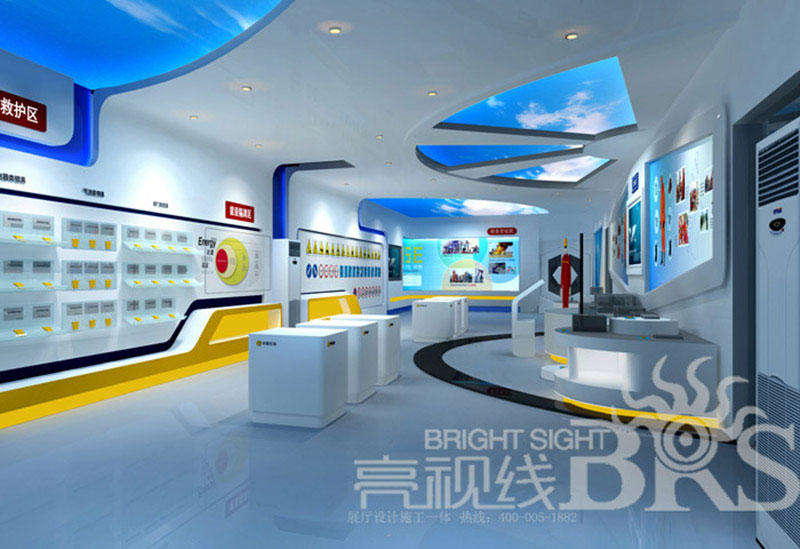 天津中石油智能培训企业展厅