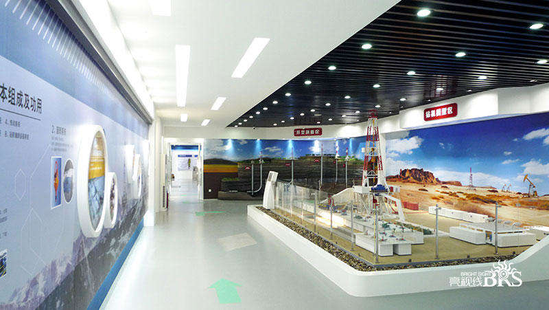 中石油培训中心展厅