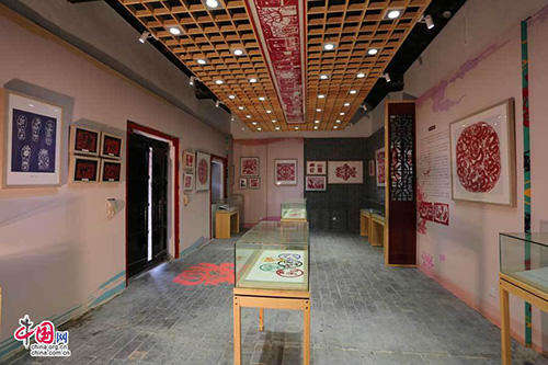 剪纸展厅