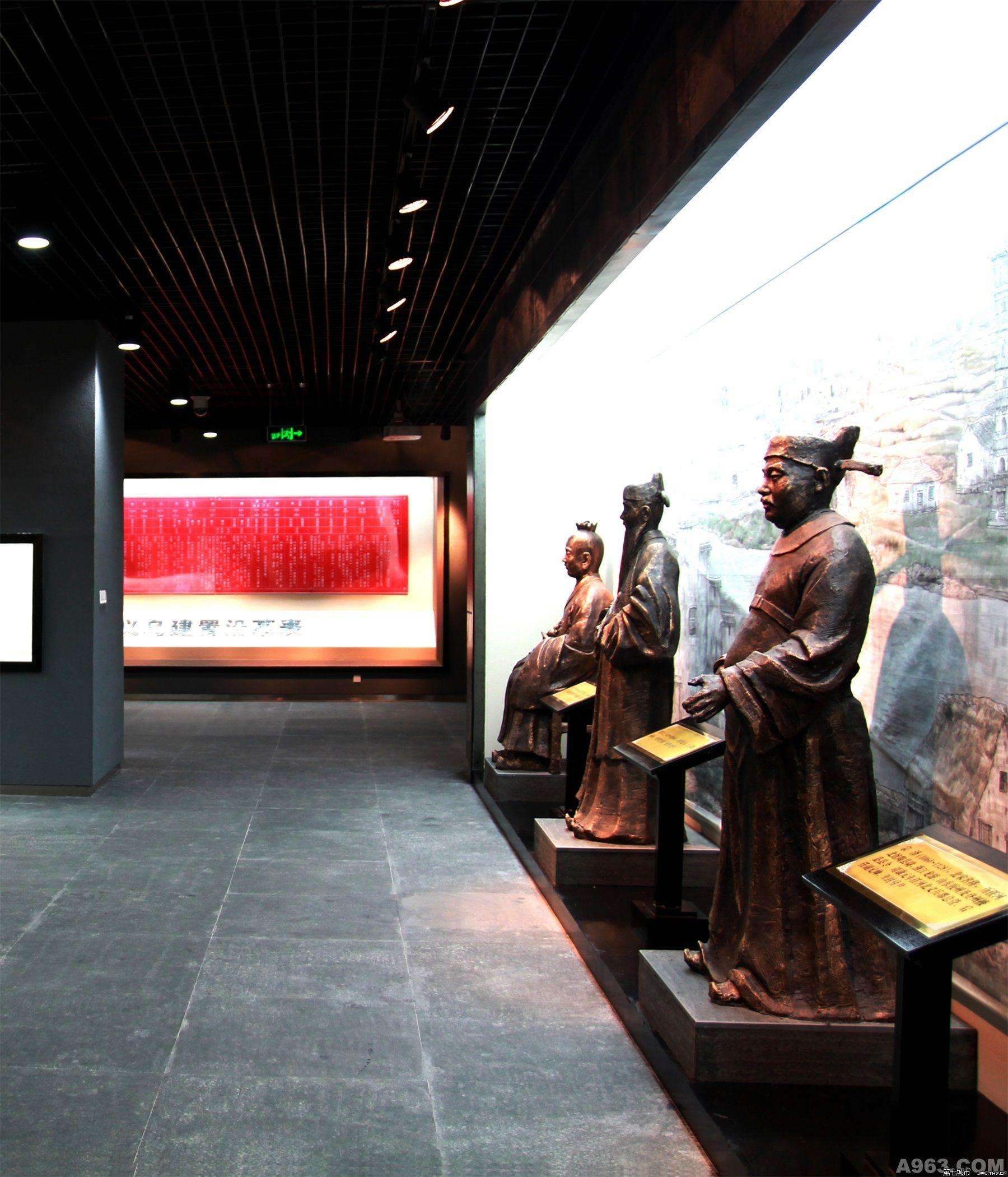 浙江义乌档案馆展厅设计欣赏