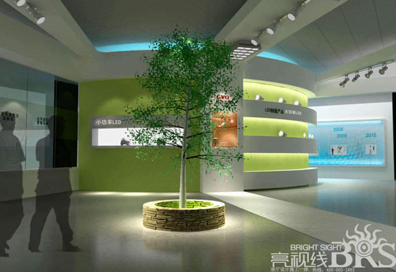 展厅设计的色彩是展览重要构成元素