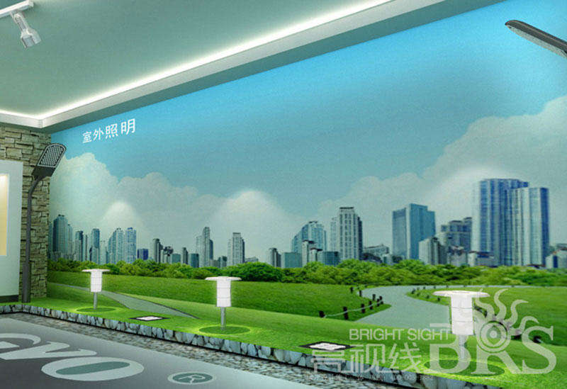 展厅绿化是展厅设计里的一部分