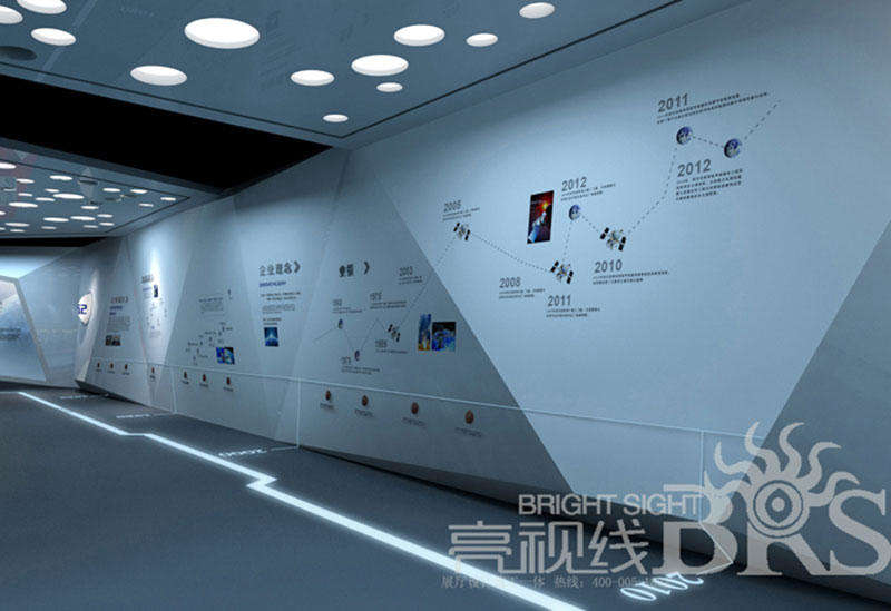 北京空间机电研究所综合展厅设计