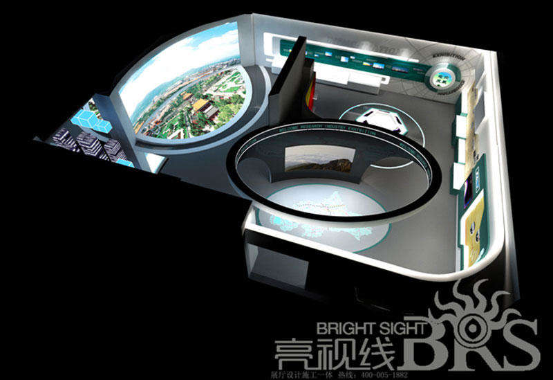 展厅设计平面布局的基本要素之局部与总体