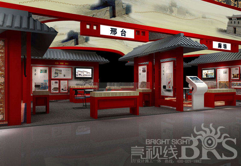 展厅空间的衔接与过渡