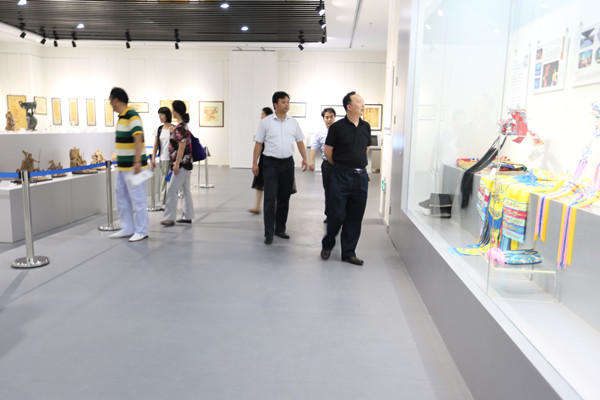 宿迁市非遗展厅正式对外开放