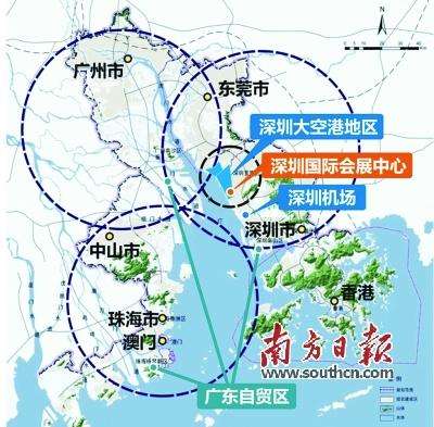 深圳将建全球最大会展中心 展厅面积达50万平