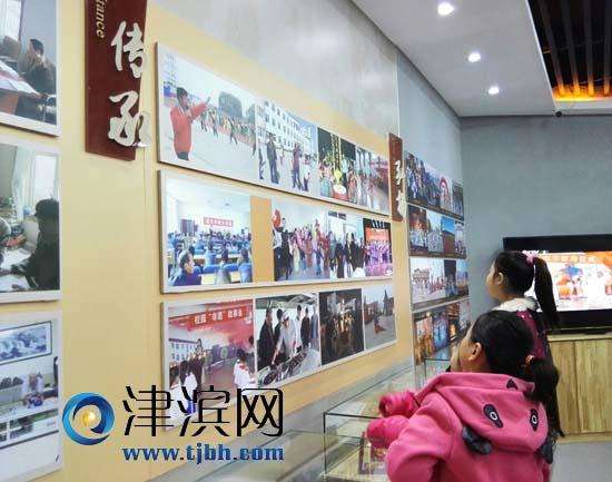 汉沽文化馆非遗展厅开放