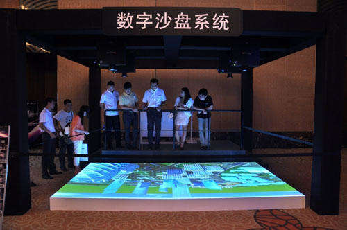 展厅设计中加入数字展示手段，可以让展厅活起来